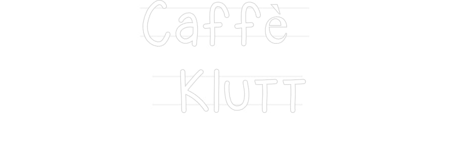 Custom Neon: Coffee
 Klutt