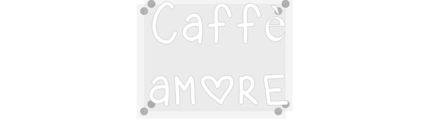 Custom Neon: Coffee
 love