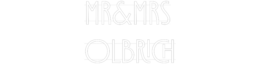 Custom Neon: Mr&Mrs
Olbrich