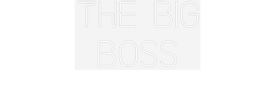 Custom Neon: The Big
 boss