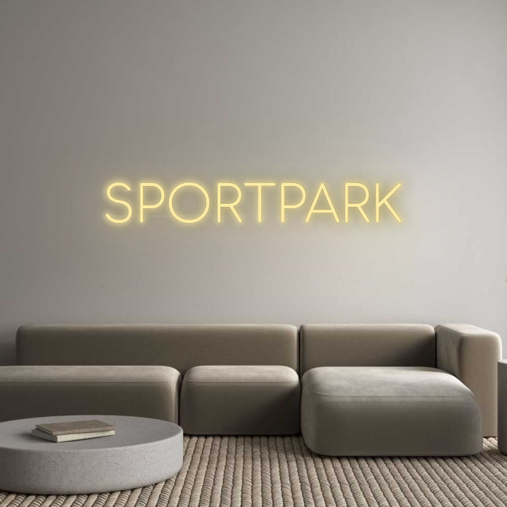 Custom Neon: SPORTS PARK