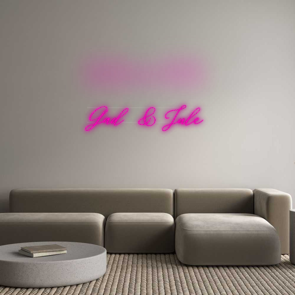 Custom Neon: Gad &amp; Jule