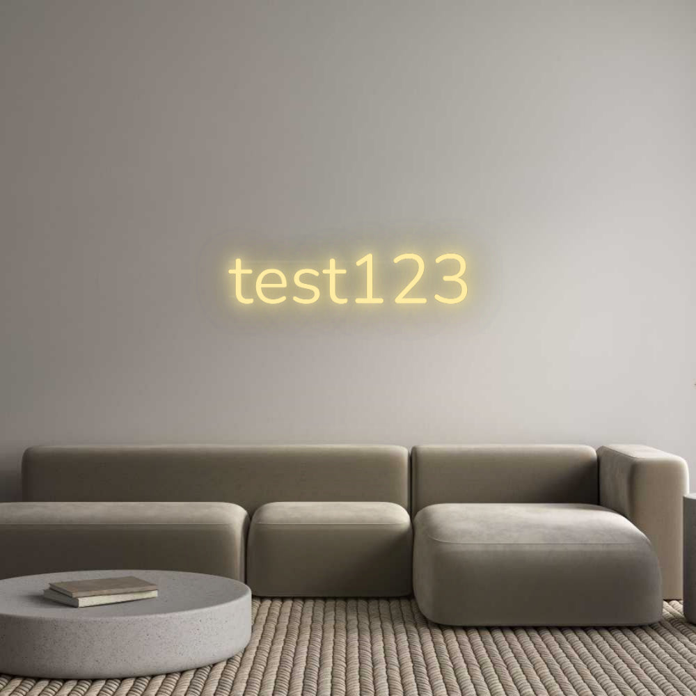 Custom Neon: test123