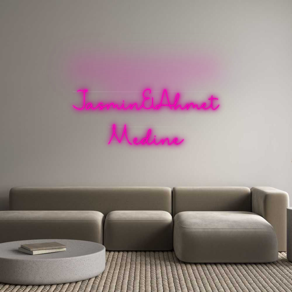 Custom Neon: Jasmin&Ahmet
...