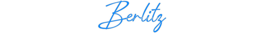 Custom Neon: Berlitz