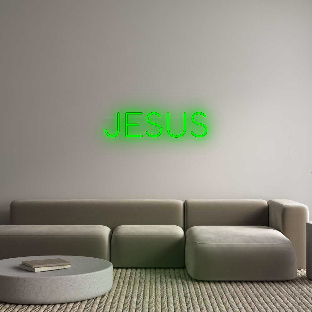 Custom Neon: JESUS