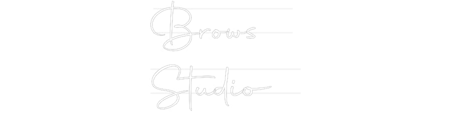 Custom Neon: Brows
 studio