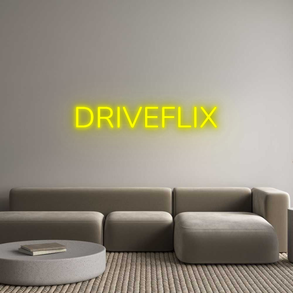 Custom Neon: DRIVEFLIX