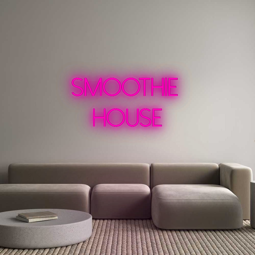 Custom Neon: Smoothie 
Ho...