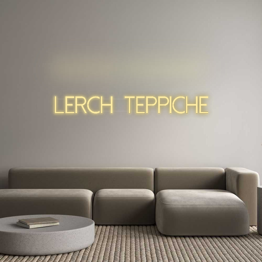 Custom Neon: LERCH CARPETS