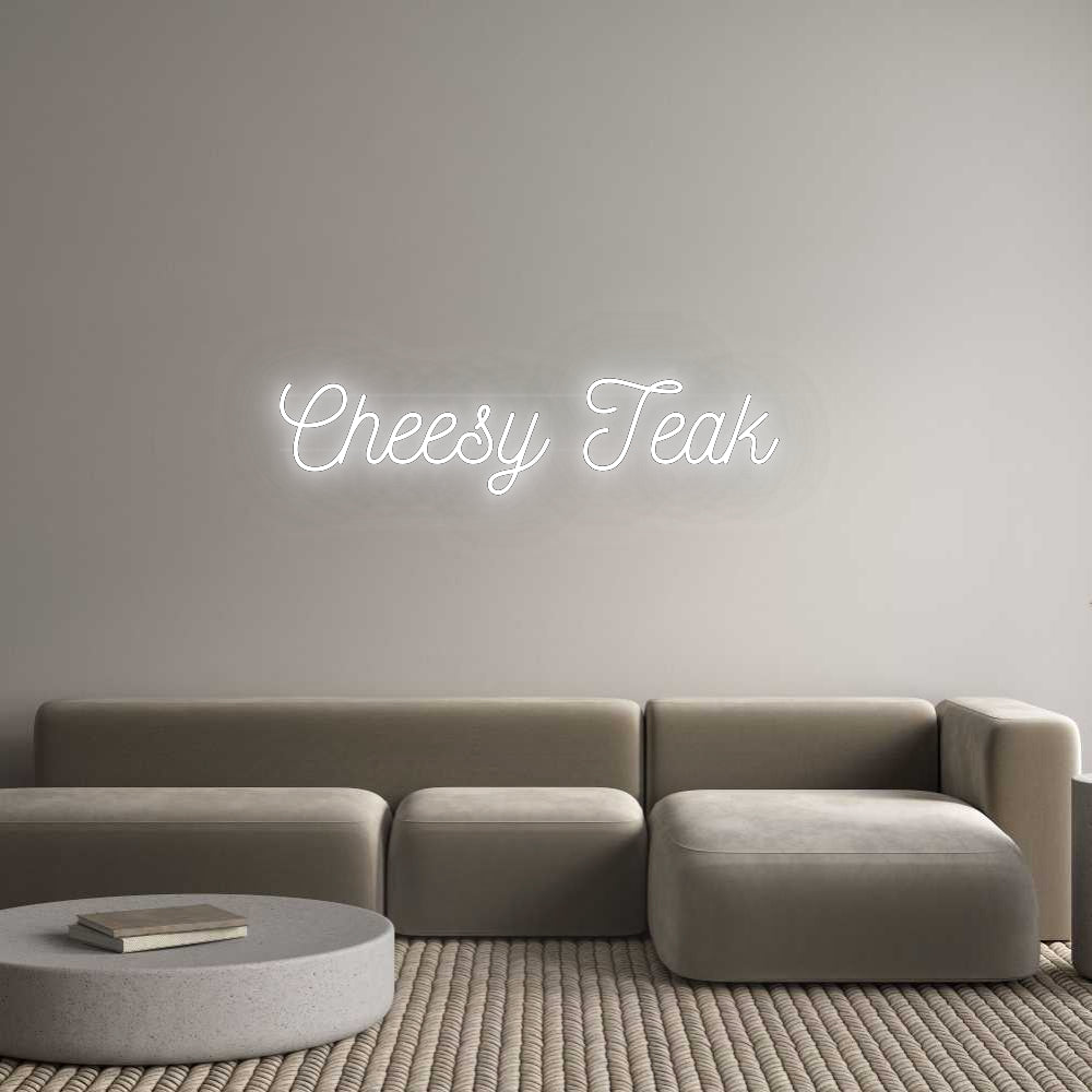 Custom Neon: Cheesy Teak