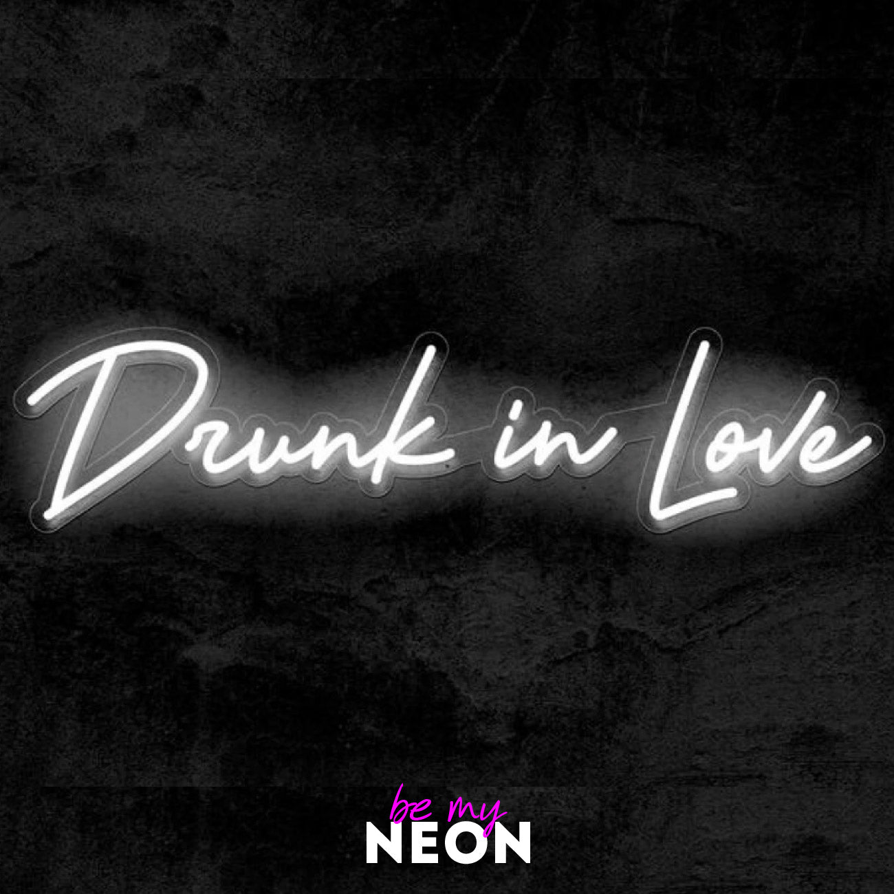 "Drunk In Love II" Liebes - Leuchtmotiv aus LED Neon