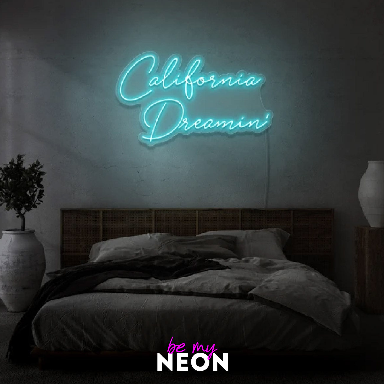 "California Dreamin’" Liebes - Leuchtmotiv aus LED Neon