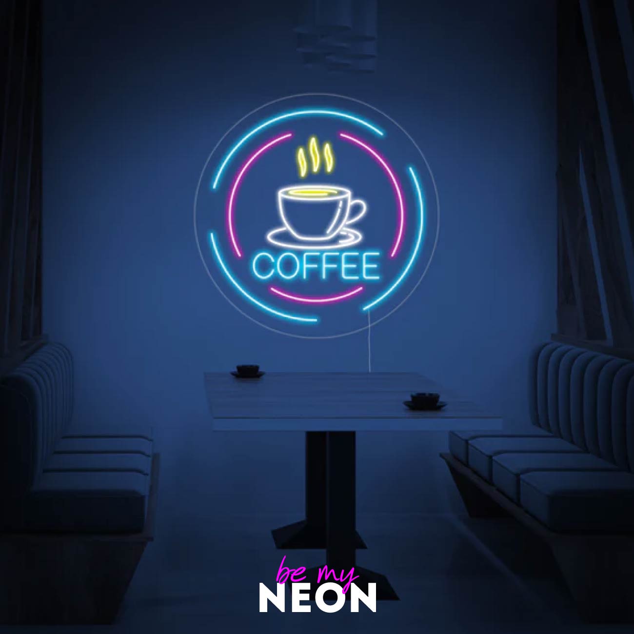"Kaffee Tasse - Coffee" LED Neonschild