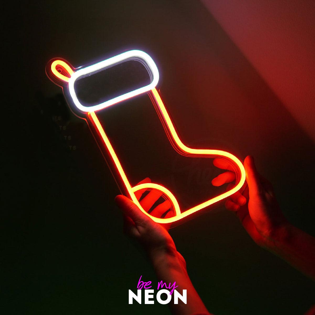 "Weihnachts - Deko" Leuchtmotiv aus LED Neon