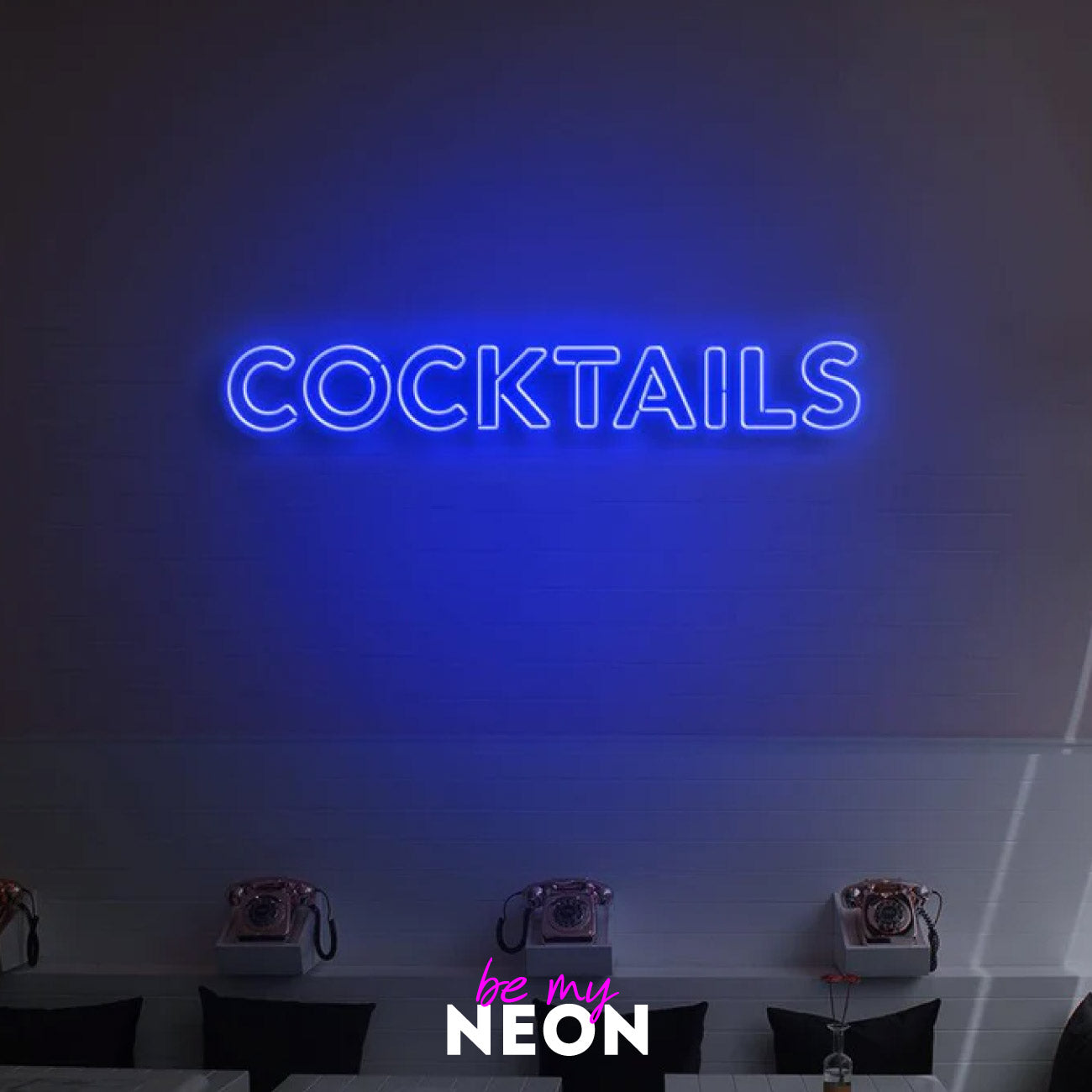 "COCKTAILS" LED Neonschild