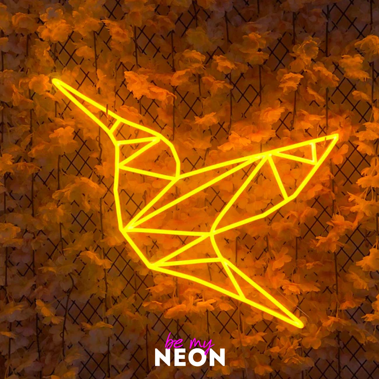 "Vogel" Leuchtmotiv aus LED Neon