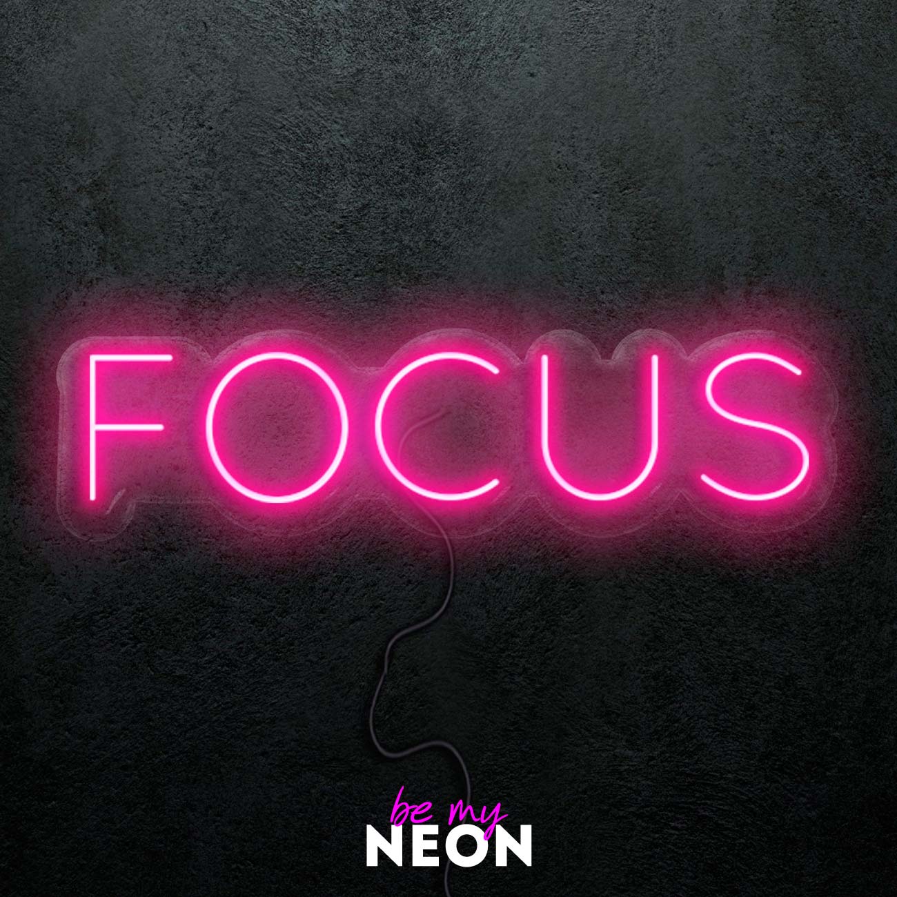 "FOCUS" LED Neonschild