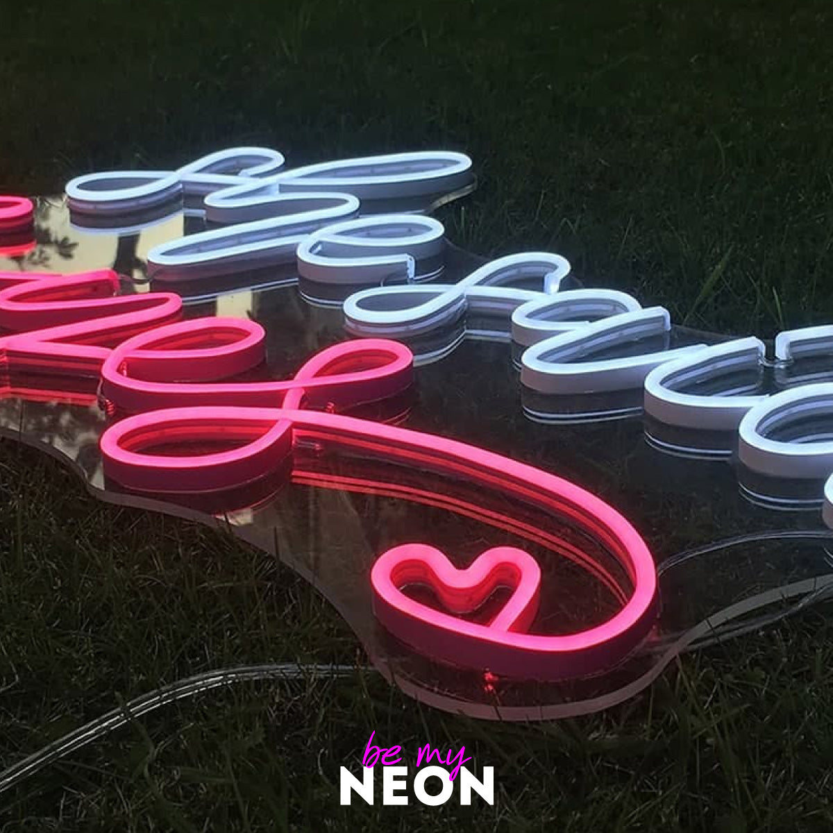"she said yes!" Hochzeits - Leuchtmotiv aus LED Neon