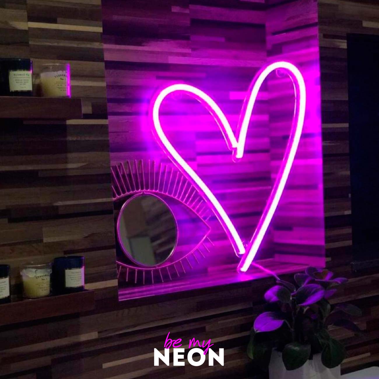 "Herz" Leuchtmotiv aus LED Neon