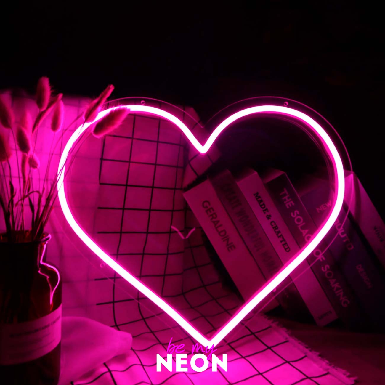 "Herz" Liebes - Leuchtmotiv aus LED Neon
