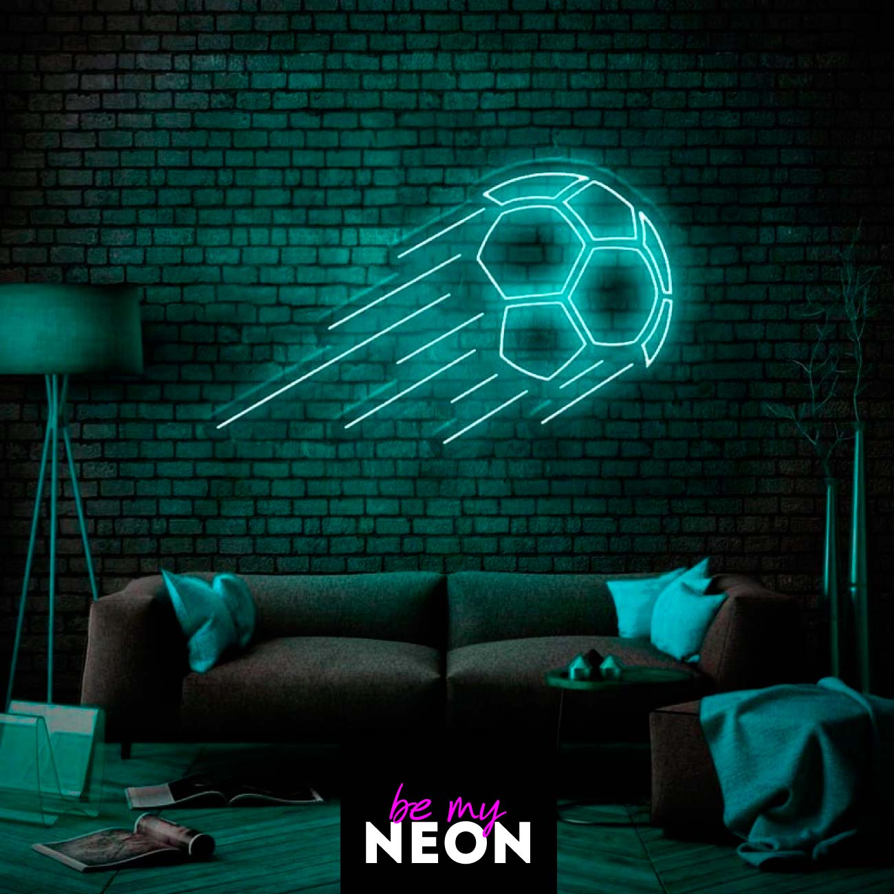 "Fußball" LED Neonschild
