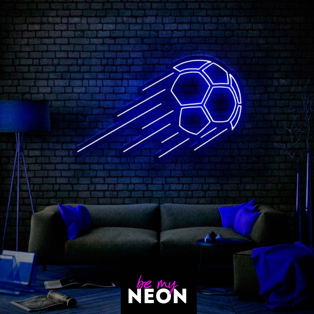 "Fußball" LED Neonschild