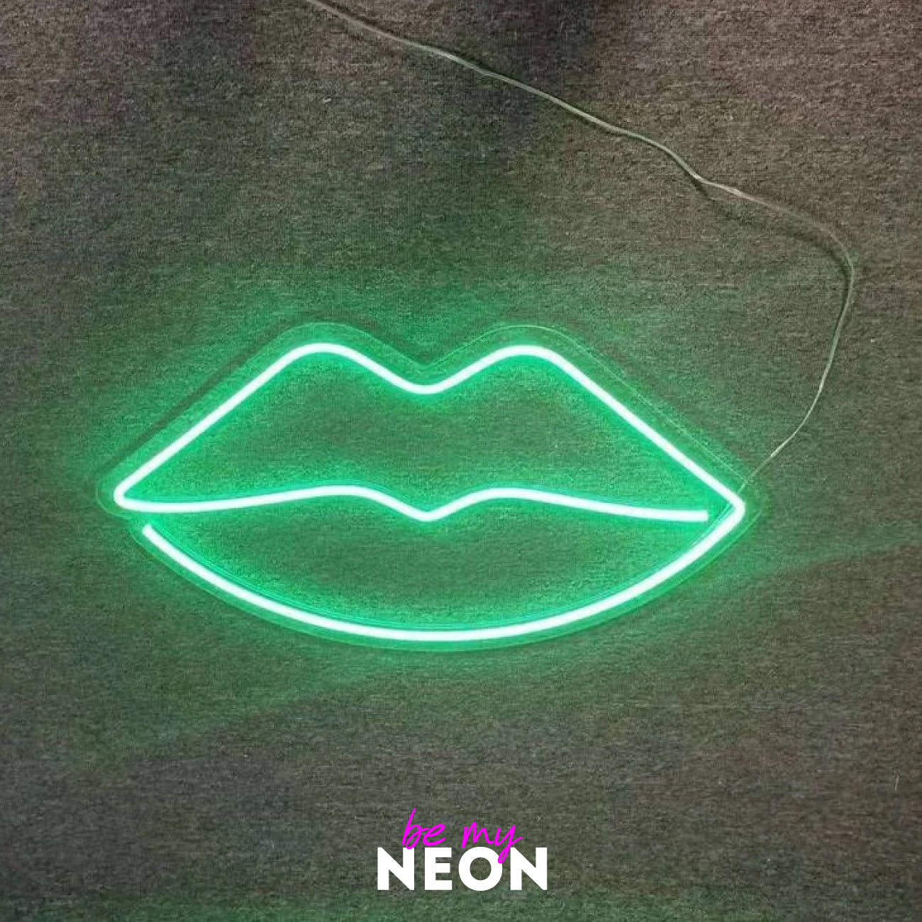 "Lippen" LED Neonschild