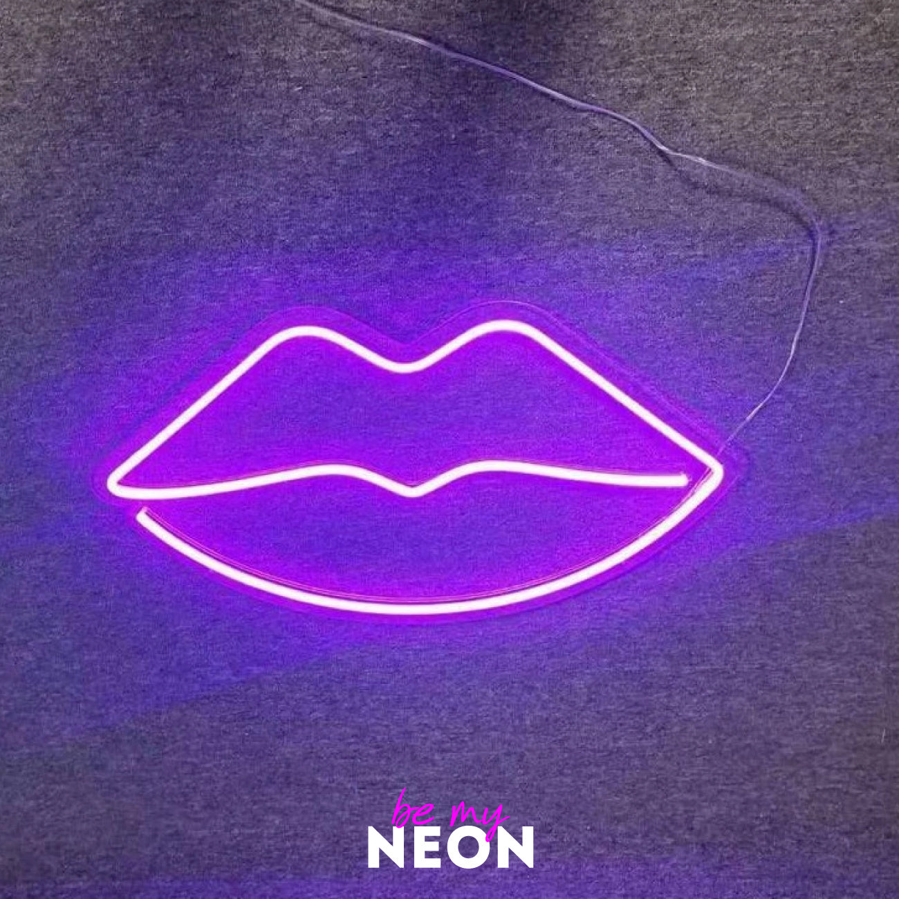 "Lippen" LED Neonschild
