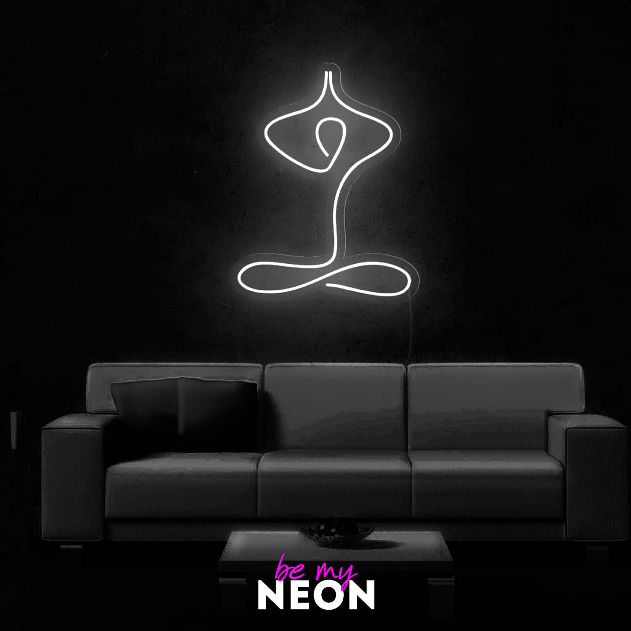 "Yoga" LED Neonschild