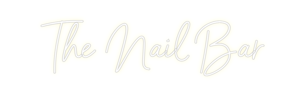 Custom Neon: The Nail Bar