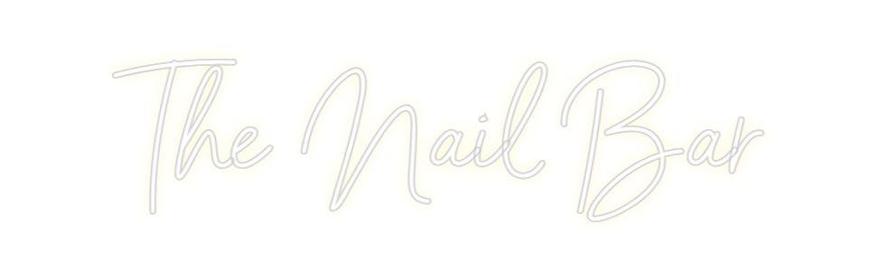 Custom Neon: The Nail Bar