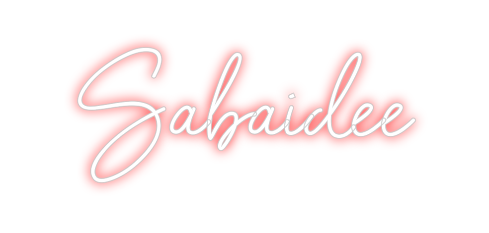 Custom Neon: Sabaidee