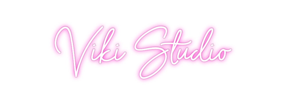 Custom Neon: Viki Studio