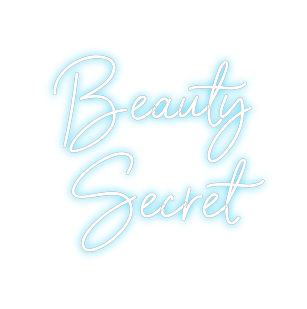 Custom Neon: Beauty
Secret