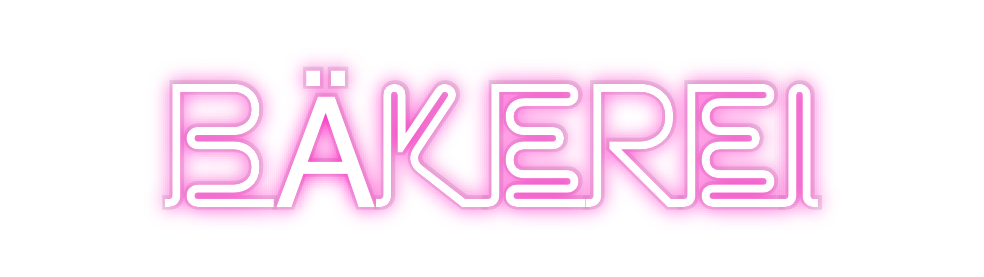 Custom Neon: BÄKEREI