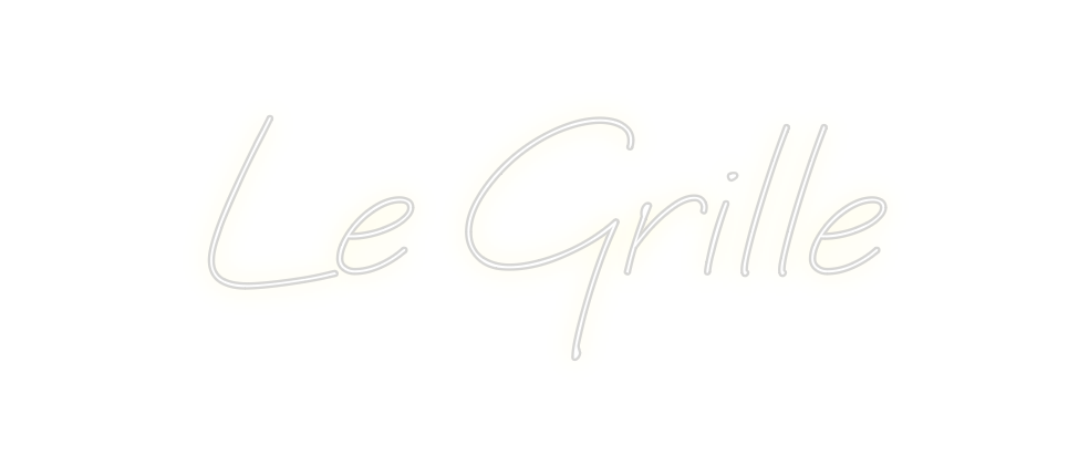 Custom Neon: Le Grille