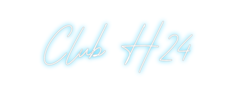 Custom Neon: Club H24