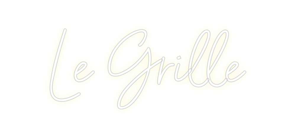 Custom Neon: Le Grille