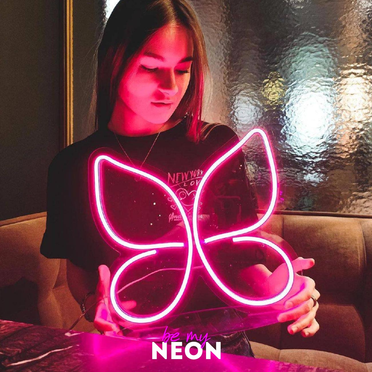 "Butterfly" Leuchtmotiv aus LED Neon