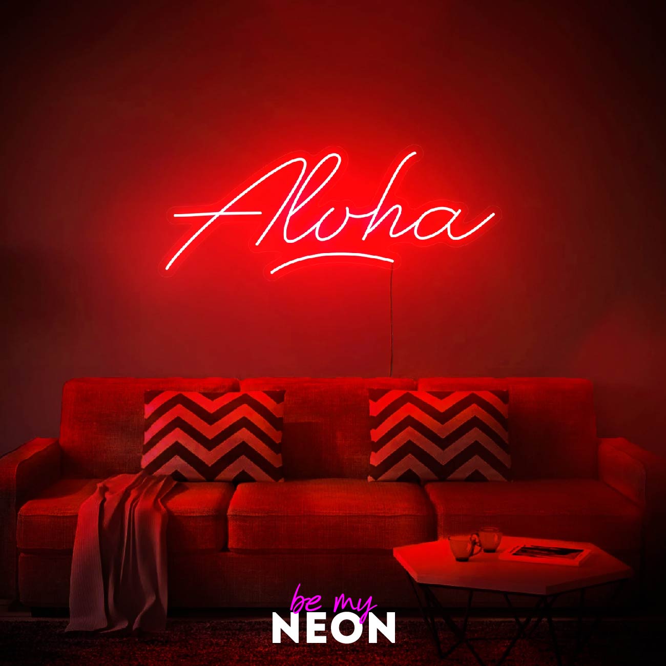 "Aloha" LED Neonschild
