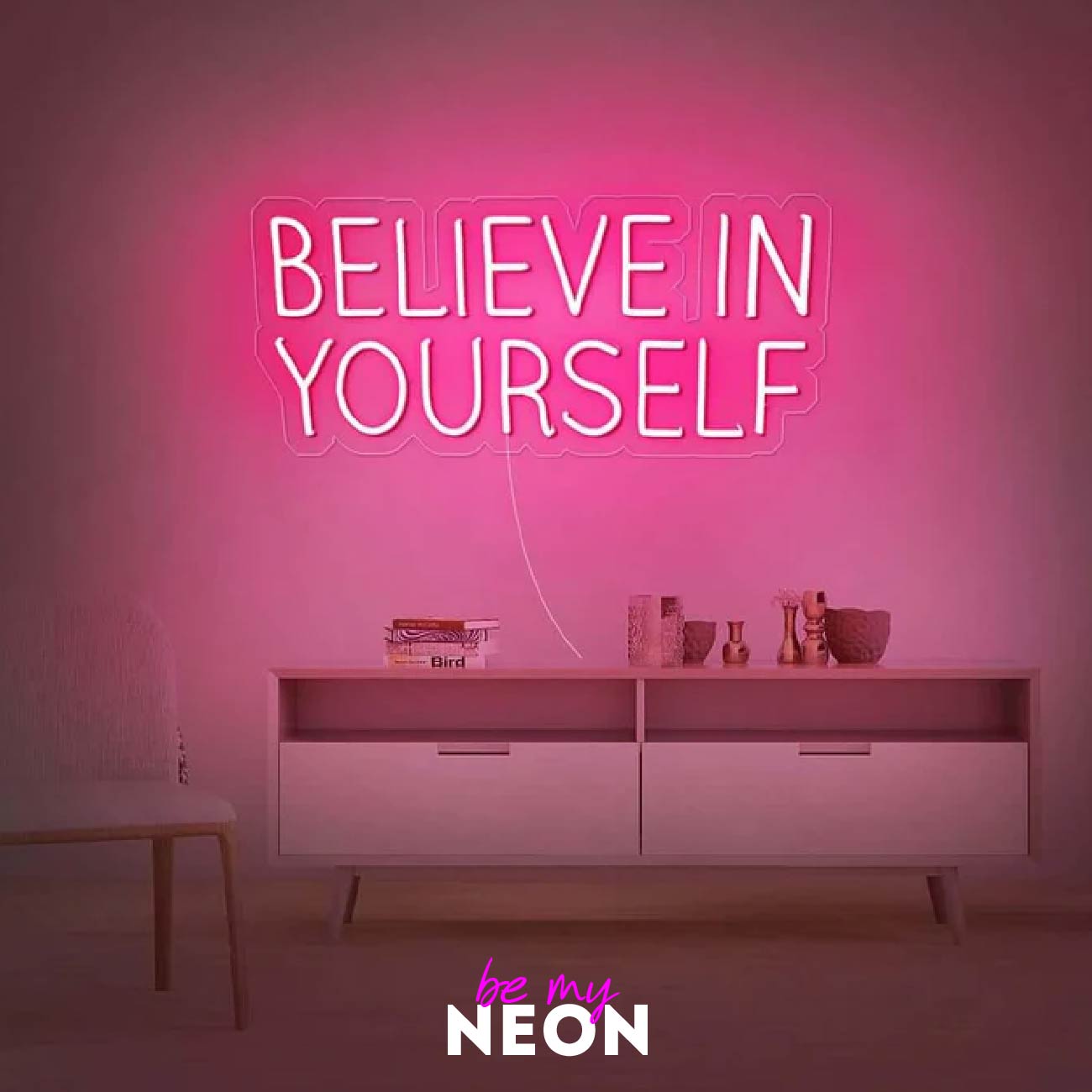 "Believe in Yourself" LED Neonschild