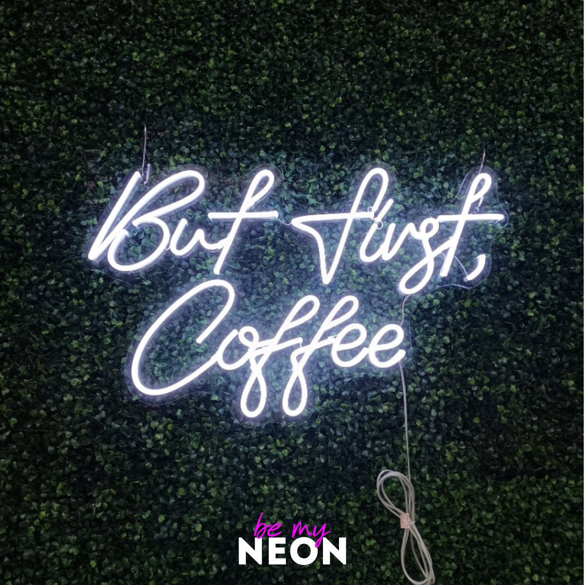 "But first, Coffee" LED Neonschild